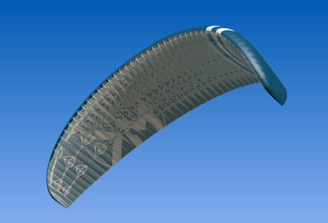 SUPRA bottom surface with rib structure