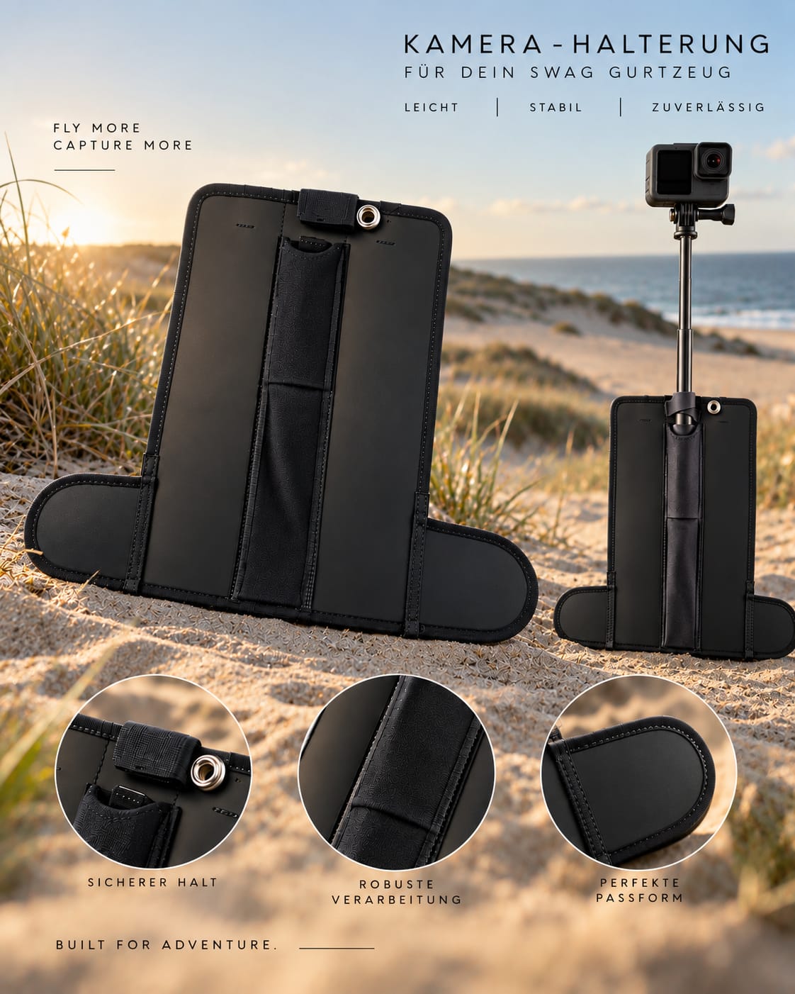 Camera mount for the SWAG harness